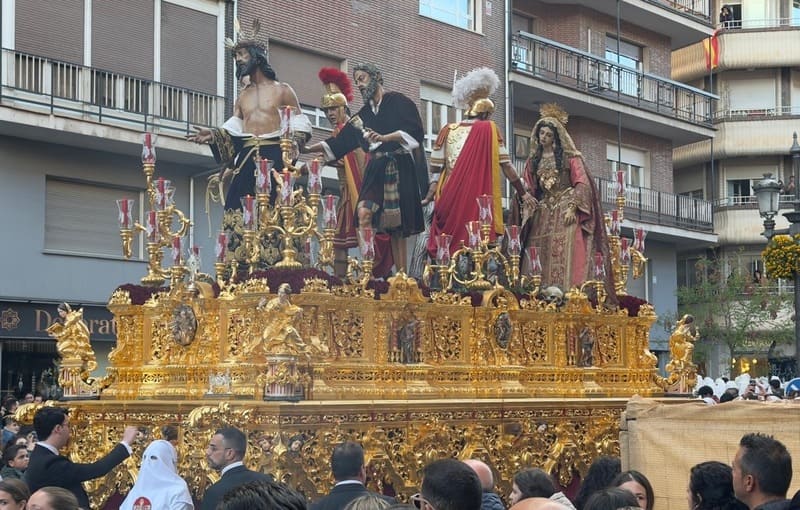 Nuestro Padre Jesús Despojado de sus Vestiduras. Imagen: Luis M. Guzmán