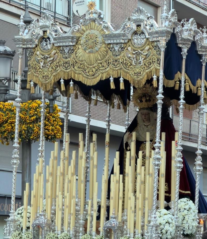 María Santísima del Dulce Nombre. Imagen: Luis M. Guzmán