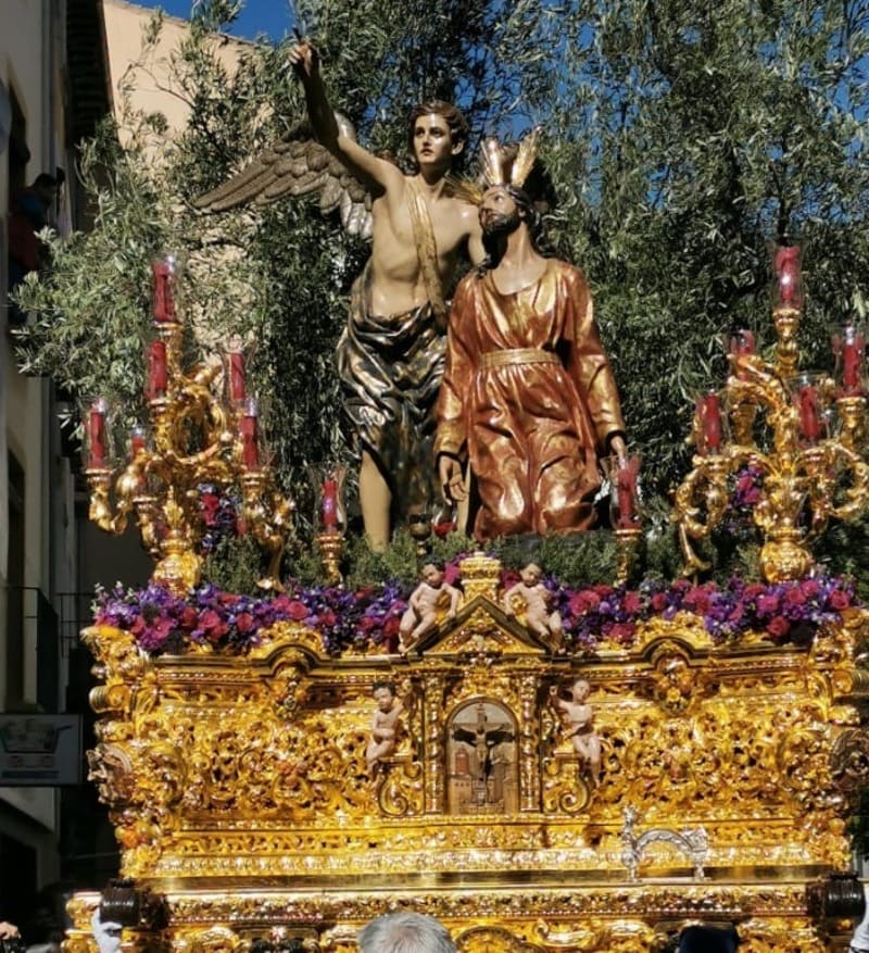 Nuestro Señor en el Huerto de Los Olivos. Imagen: Manuel Alejandro Guzmán Úbeda