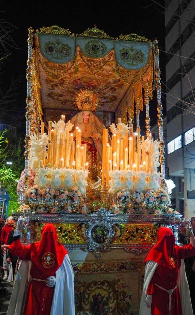 María Santísima de la Victoria. Imagen: Manuel Alejandro Guzmán Úbeda