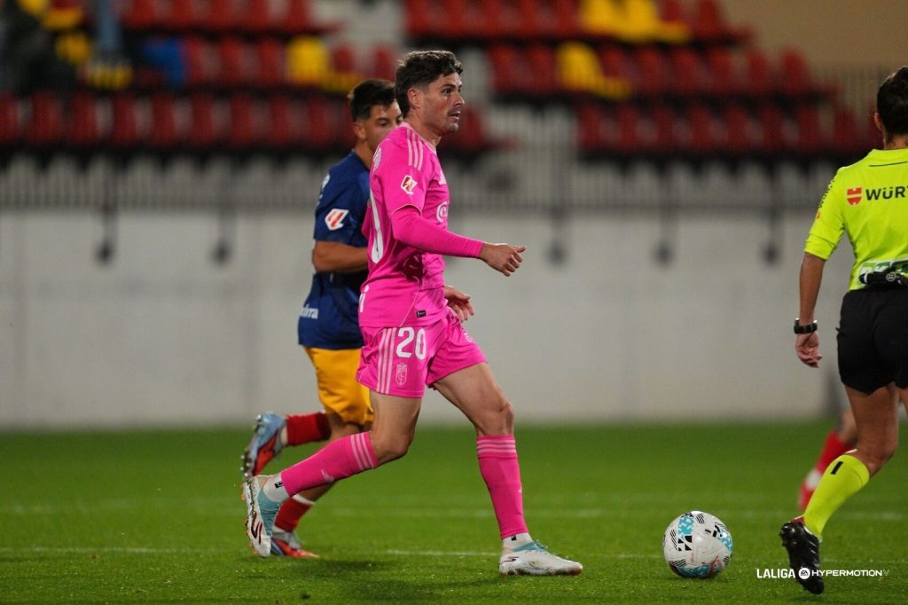 Sergio Ruiz durante el partido en Andorra - GCF