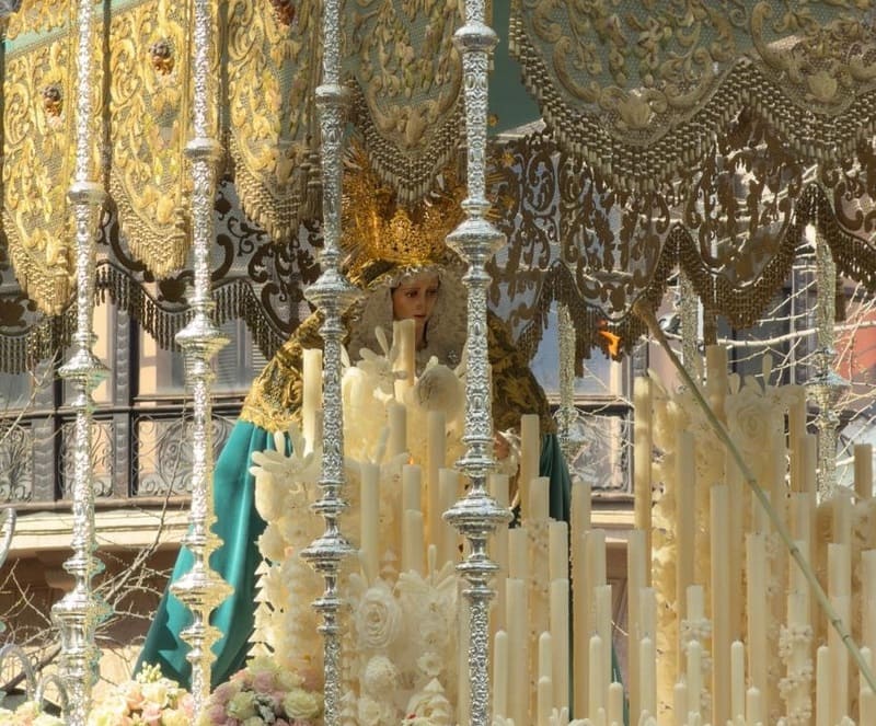 Cofradía de la Entrada de Jesús en Jerusalén y Nuestra Señora de la Paz. Imagen: Luis M. Guzmán