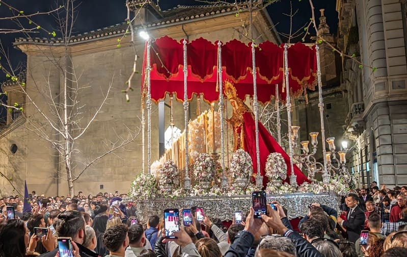 María Santísima de la Caridad. Imagen: Antonio Guzmán