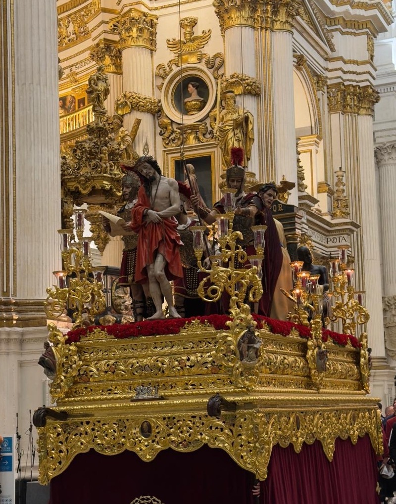 Cofradía de Nazarenos de Nuestro Padre Jesús de la Sentencia y María Santísima de las Maravillas. Imagen: Luis M. Guzmán