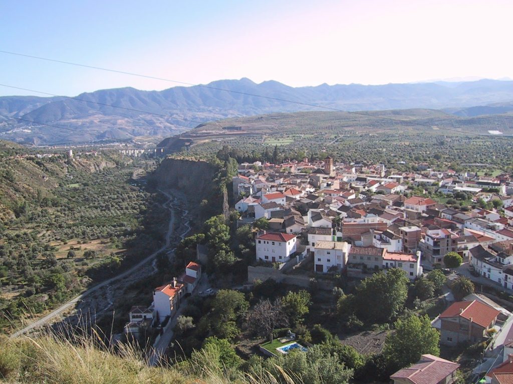 Panorámica de Nigüelas y el Valle de Lecrín - Turismo Valle de Lecrín