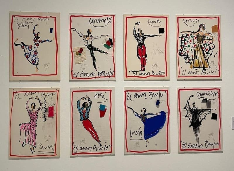 La exposición ‘Manuel de Falla, Una mirada actual’ puede visitarse en la sala de exposiciones temporales del Centro Cultural CajaGranada hasta el próximo 19 de julio. Imagen: Isa Sevilla