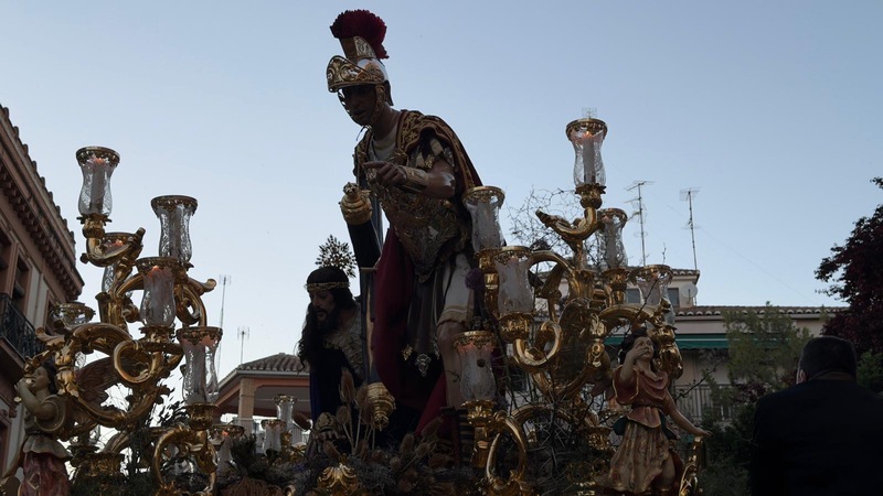 Muy Antigua, Real e Ilustre Hermandad de Nuestro Padre Jesús de las Tres Caídas y Nuestra Señora del Rosario en sus Misterios Dolorosos. Imagen: Luis M. Guzmán