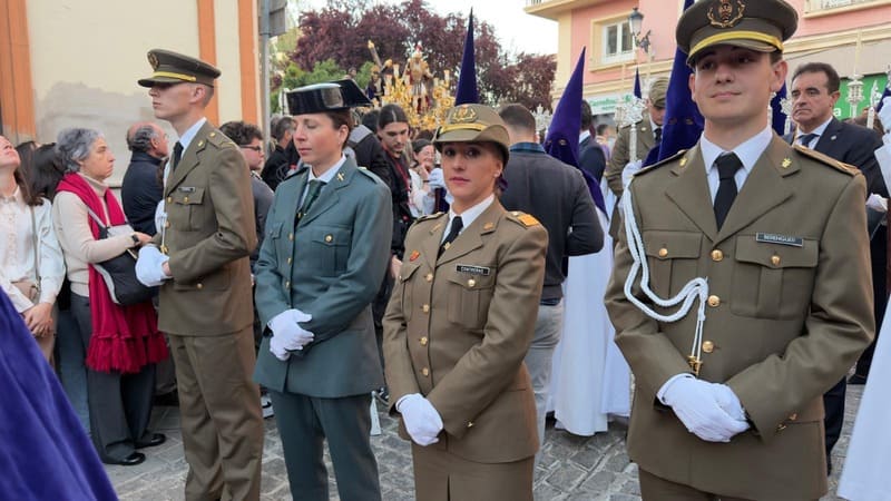 Muy Antigua, Real e Ilustre Hermandad de Nuestro Padre Jesús de las Tres Caídas y Nuestra Señora del Rosario en sus Misterios Dolorosos. Imagen: Antonio Guzmán