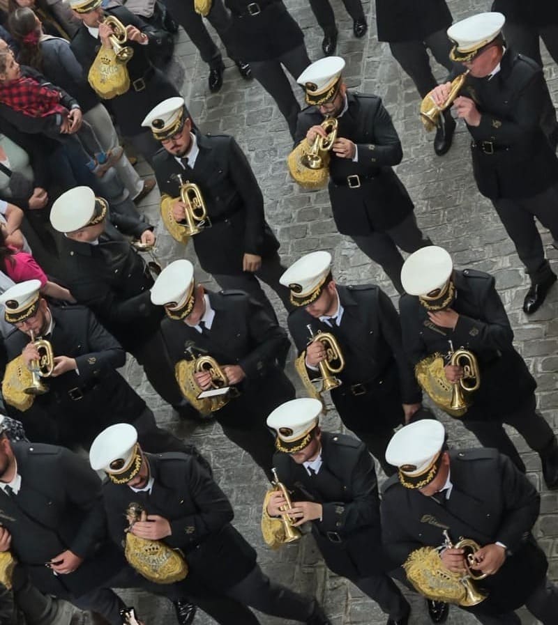 Muy Antigua, Real e Ilustre Hermandad de Nuestro Padre Jesús de las Tres Caídas y Nuestra Señora del Rosario en sus Misterios Dolorosos. Imagen: Luis M. Guzmán