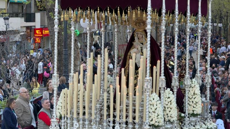 Nuestro Señor de la Meditación y María Santísima de los Remedios, Reina y Madre de los Estudiantes. Imagen: Luis M. Guzmán