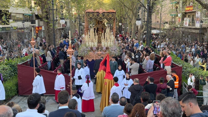 María Santísima del Sacromonte. Imagen: Luis M. Guzmán