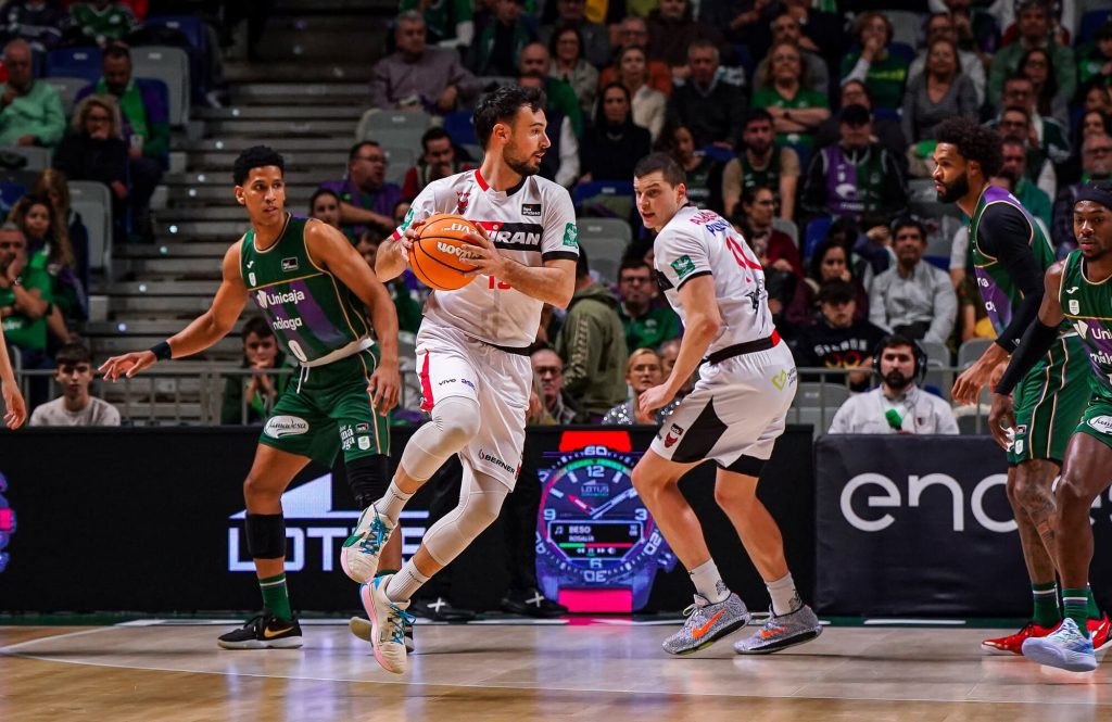 Imagen del partido anterior en el Carpena - ACB Photo