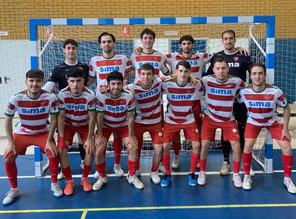 Imagen del equipo rojiblanco antes del partido - Prensa GRFS