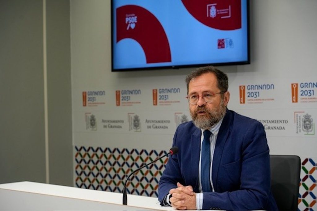 El concejal socialista Juanjo Ibáñez.