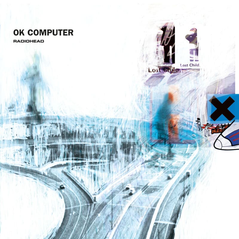 Portada del disco 'Ok Computer' de Radiohead.