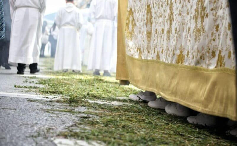 Procesión del Corpus Christi de Granada. Imagen: Raúl Gutiérrez Medina / Archidiócesis de Granada
