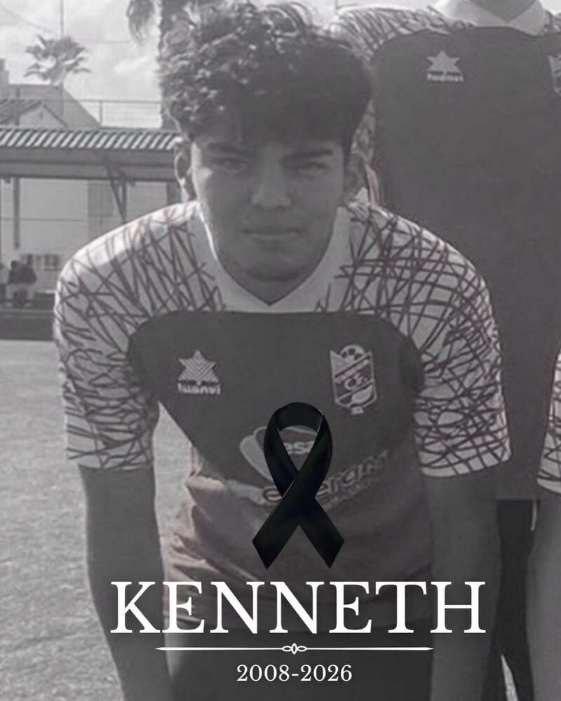 Imagen publicada por el Churriana de la Vega CF en su perfil de la red social Facebook despidiéndose de Kenneth.