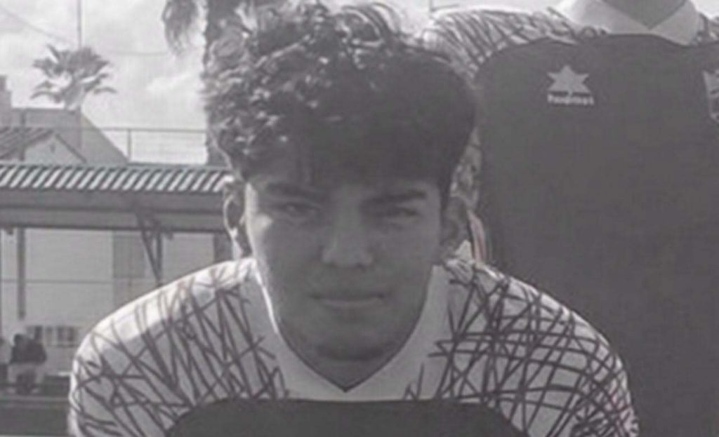 Imagen publicada por el Churriana de la Vega CF en su perfil de la red social Facebook despidiéndose de Kenneth / https://www.facebook.com/cfchurriana