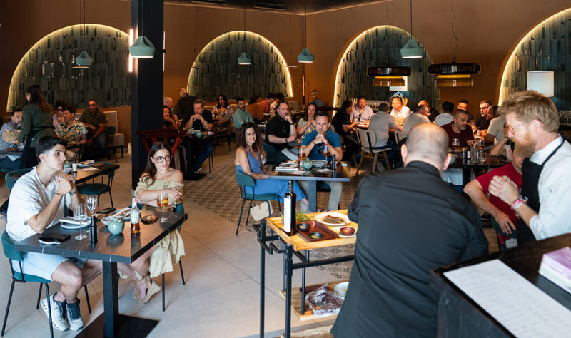 Segunda día de las Jornadas del Atún y el AOVE del restaurante AMA. Imagen: Conde de Benalúa