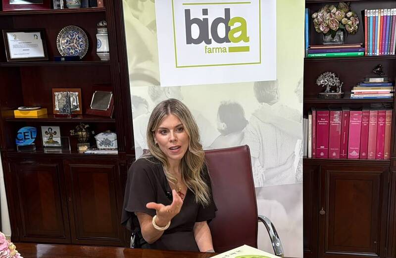 Manuela Villena, directora de Relaciones Institucionales de Bidafarma y directora de la Fundación Bidafarma. Imagen: GRX Actualidad