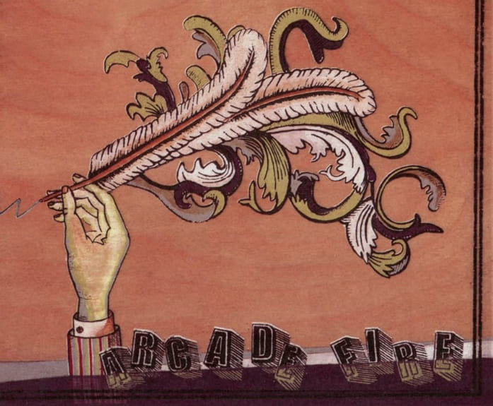 Portada del disco 'Funeral' de Arcade Fire.