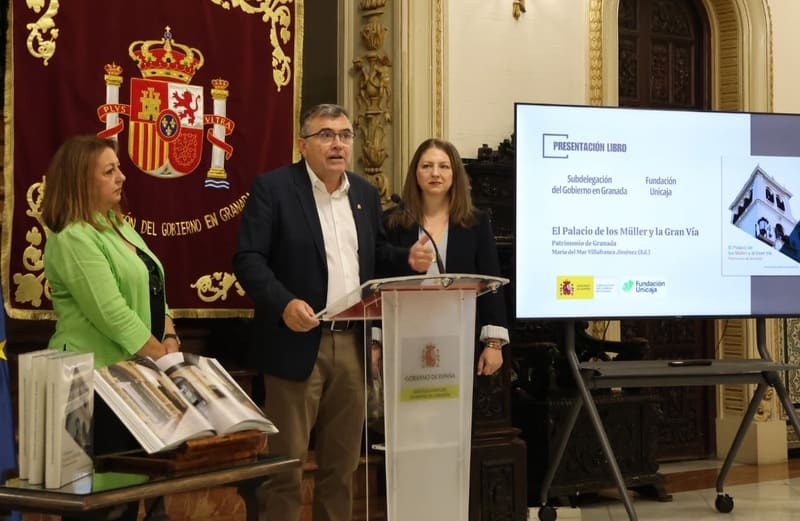 Presentación del libro sobre la historia de la actual sede de la Subdelegación del Gobierno en la provincia de Granada. IMAGEN: SUBDELEGACIÓN