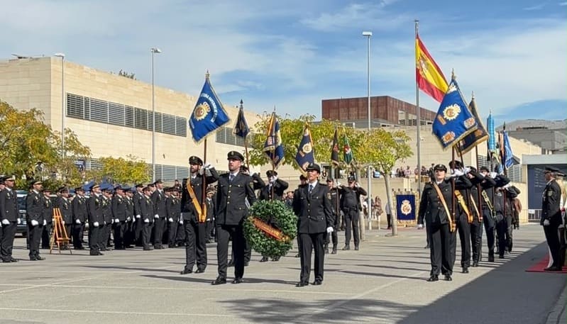 La Jefatura Superior de Policía de Andalucía Oriental celebra en Granada el Patrón de la Policía Nacional
